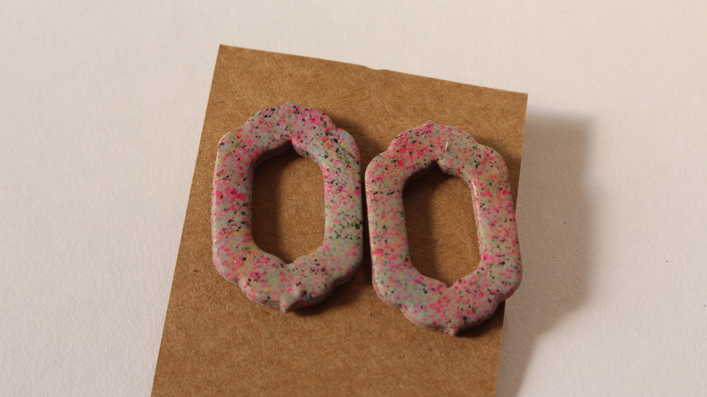 Confetti Garden Statement Earrings