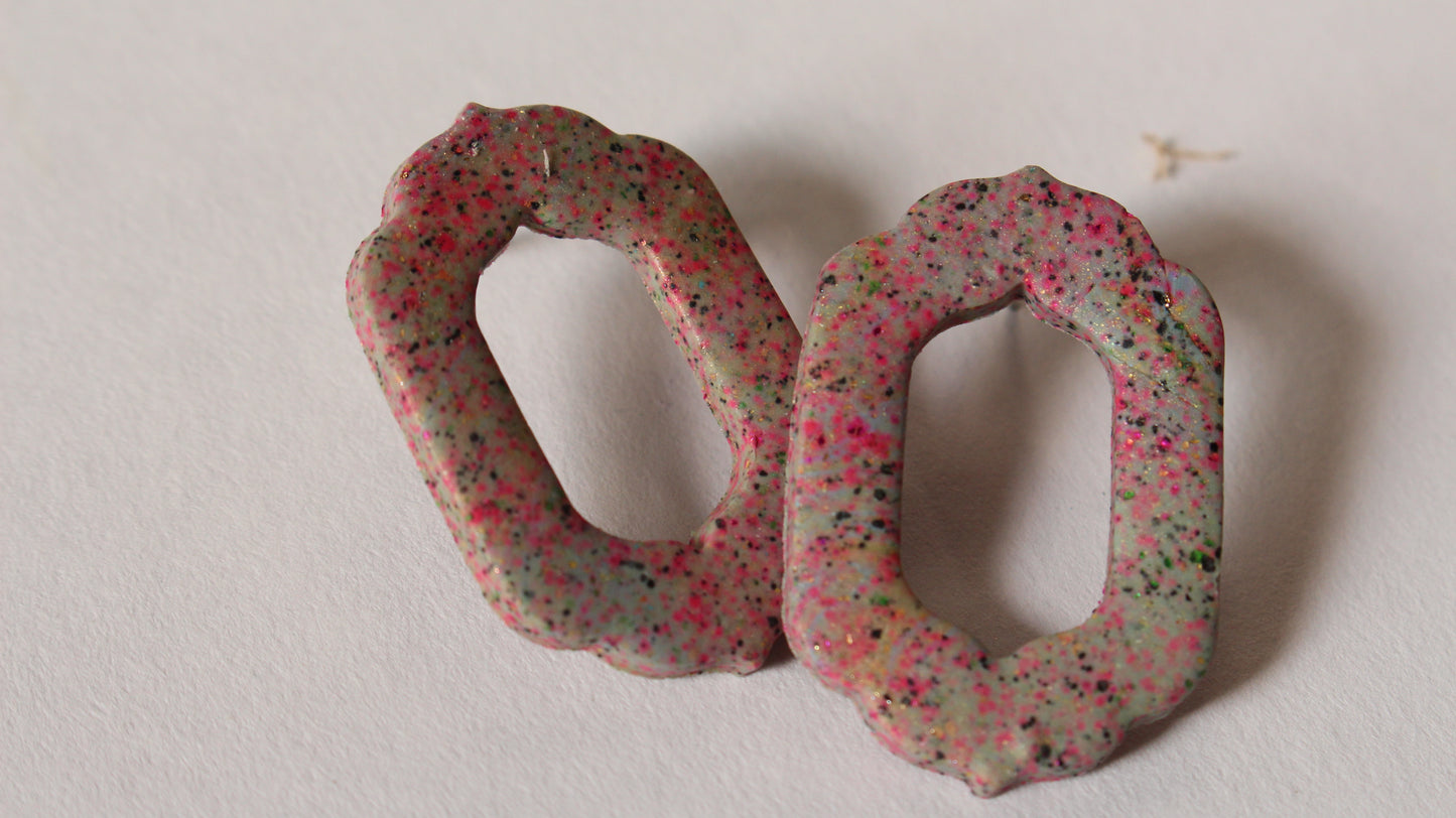 Confetti Garden Statement Earrings