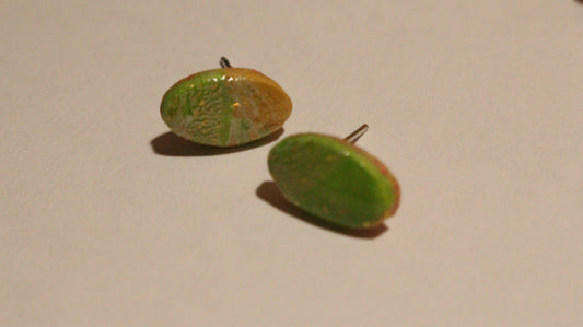 Spring Meadow Oval Studs