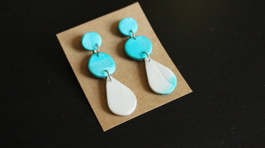 Aqua Dream Drop Earrings