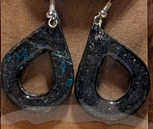 Midnight Lagoon Teardrop Earrings